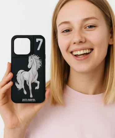 CoverVilla Santa Barbara Horse Case – No.7 iPhone Cover
