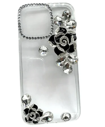 CoverVilla MagSafe Transparent Case iPhone Cover - Blue, iPhone 15 Pro Max