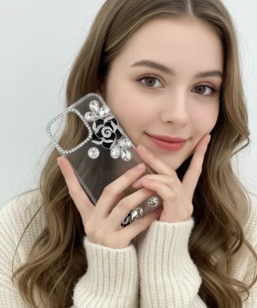 CoverVilla MagSafe Transparent Case iPhone Cover - Black, iPhone 15 Pro Max